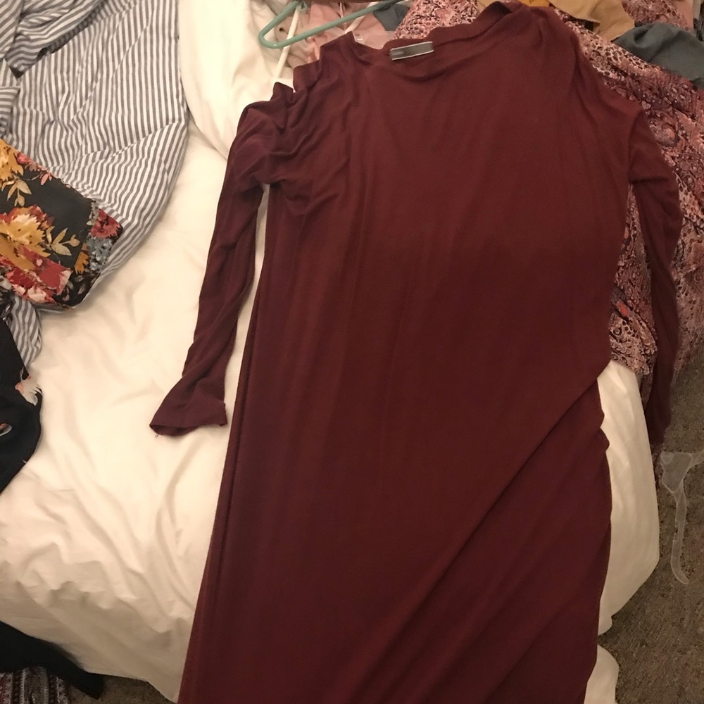 Jersey knit dress